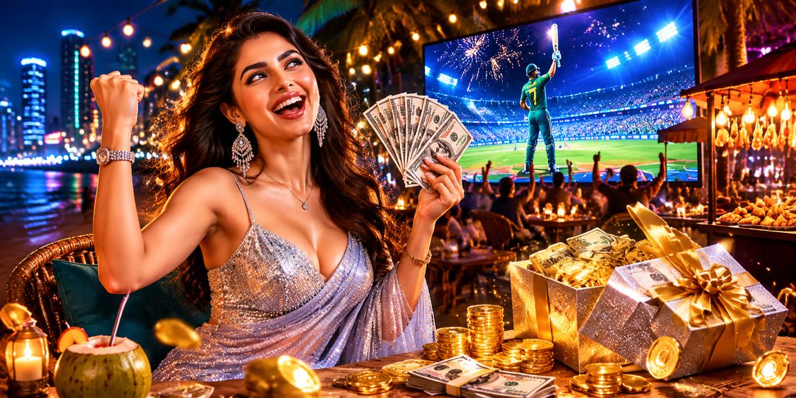 ঢাকায় সমুদ্রসৈকতের পরিবেশে ক্রিকেট বেটিং উপভোগ করছেন একজন তরুণ